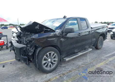 2020 Chevrolet Silverado 1500 2Wd Double Cab Standard Bed Wt from USA, damaged, VIN 1GCRWAEH8LZ234428